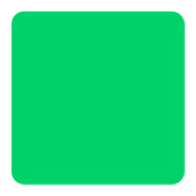 Emoji 🟩 Quadrato Verde su Microsoft Windows 11 November 2021 Update.