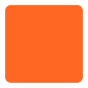 Émoji 🟧 Carré Orange sur Microsoft Windows 11 November 2021 Update.