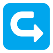 ↪️ Emoji Seta Curva Da Esquerda Para A Direita na Microsoft Windows 11 November 2021 Update.