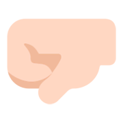🤛🏻 Emoji Punho Esquerdo: Pele Clara na Microsoft Windows 11 November 2021 Update.