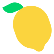 Emoji 🍋 Limone su Microsoft Windows 11 November 2021 Update.