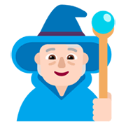 🧙🏻 Emoji Persona Maga: Tono De Piel Claro en Microsoft Windows 11 November 2021 Update.