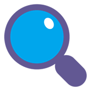 Emoji 🔍 Lente Di Ingrandimento Rivolta A Sinistra su Microsoft Windows 11 November 2021 Update.