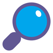 Emoji 🔎 Lente Di Ingrandimento Rivolta A Destra su Microsoft Windows 11 November 2021 Update.