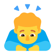 Emoji 🙇‍♂️ Uomo Che Fa Inchino Profondo su Microsoft Windows 11 November 2021 Update.