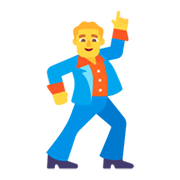 Emoji 🕺 Uomo Che Balla su Microsoft Windows 11 November 2021 Update.