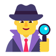 🕵️‍♂️ Emoji Detective Hombre en Microsoft Windows 11 November 2021 Update.