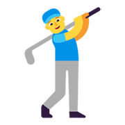 🏌️‍♂️ Emoji Homem Golfista na Microsoft Windows 11 November 2021 Update.