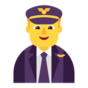 👨‍✈️ Emoji Piloto De Avião Homem na Microsoft Windows 11 November 2021 Update.