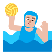 🤽🏼‍♂️ Emoji Wasserballspieler: mittelhelle Hautfarbe Microsoft Windows 11 November 2021 Update.