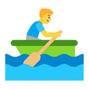 🚣‍♂️ Emoji Mann im Ruderboot Microsoft Windows 11 November 2021 Update.