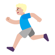 🏃🏼‍♂️ Emoji Hombre Corriendo: Tono De Piel Claro Medio en Microsoft Windows 11 November 2021 Update.
