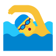 Emoji 🏊‍♂️ Nuotatore su Microsoft Windows 11 November 2021 Update.