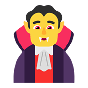 🧛‍♂️ Emoji Vampiro Hombre en Microsoft Windows 11 November 2021 Update.
