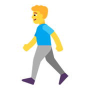 🚶‍♂️ Emoji Hombre Caminando en Microsoft Windows 11 November 2021 Update.