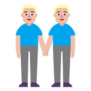 Emoji 👬🏼 Due Uomini Che Si Tengono Per Mano: Carnagione Abbastanza Chiara su Microsoft Windows 11 November 2021 Update.