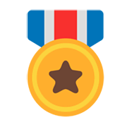 Emoji 🎖️ Medaglia Militare su Microsoft Windows 11 November 2021 Update.