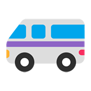 Émoji 🚐 Minibus sur Microsoft Windows 11 November 2021 Update.