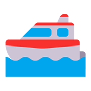 Emoji 🛥️ Barca A Motore su Microsoft Windows 11 November 2021 Update.