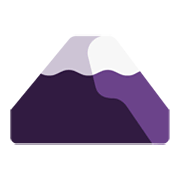 🗻 Emoji Monte Fuji en Microsoft Windows 11 November 2021 Update.