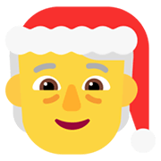 Émoji 🧑‍🎄 Santa sur Microsoft Windows 11 November 2021 Update.