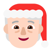🧑🏻‍🎄 Emoji Mx Claus: Tono De Piel Claro en Microsoft Windows 11 November 2021 Update.