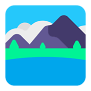 Emoji 🏞️ Parco Nazionale su Microsoft Windows 11 November 2021 Update.