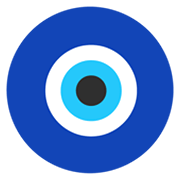 Emoji 🧿 Occhio Di Allah su Microsoft Windows 11 November 2021 Update.