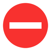 Emoji ⛔ Segnale Di Divieto Di Accesso su Microsoft Windows 11 November 2021 Update.