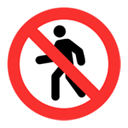 🚷 Emoji Fußgänger verboten Microsoft Windows 11 November 2021 Update.
