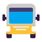 Émoji 🚍 Bus De Face sur Microsoft Windows 11 November 2021 Update.
