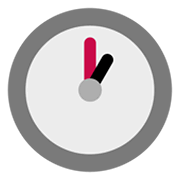 Emoji 🕐 Ore Una su Microsoft Windows 11 November 2021 Update.