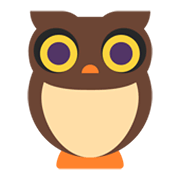 Emoji 🦉 Gufo su Microsoft Windows 11 November 2021 Update.