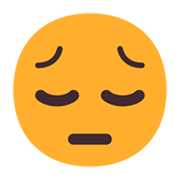 😔 Emoji Rosto Deprimido na Microsoft Windows 11 November 2021 Update.