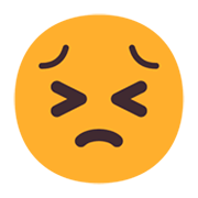 😣 Emoji Rosto Perseverante na Microsoft Windows 11 November 2021 Update.