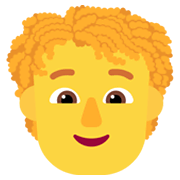 🧑‍🦱 Emoji Persona: cabello rizado en Microsoft Windows 11 November 2021 Update.