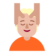 💆🏼 Emoji Pessoa Recebendo Massagem Facial: Pele Morena Clara na Microsoft Windows 11 November 2021 Update.