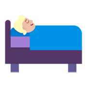 🛌🏼 Emoji im Bett liegende Person: mittelhelle Hautfarbe Microsoft Windows 11 November 2021 Update.