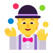 Emoji 🤹 Persona Che Fa Giocoleria su Microsoft Windows 11 November 2021 Update.