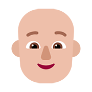 🧑🏼‍🦲 Emoji Pessoa: Pele Morena Clara E Careca na Microsoft Windows 11 November 2021 Update.