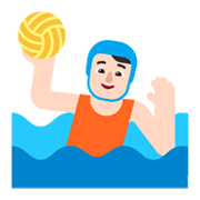 🤽🏻 Emoji Pessoa Jogando Polo Aquático: Pele Clara na Microsoft Windows 11 November 2021 Update.