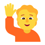🙋 Emoji Persona Con La Mano Levantada en Microsoft Windows 11 November 2021 Update.
