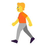 🚶 Emoji Persona Caminando en Microsoft Windows 11 November 2021 Update.