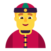 Emoji 👲 Uomo Con Zucchetto Cinese su Microsoft Windows 11 November 2021 Update.