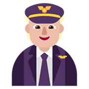 Emoji 🧑🏼‍✈️ Pilota: Carnagione Abbastanza Chiara su Microsoft Windows 11 November 2021 Update.