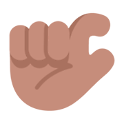 🤏🏽 Emoji Wenig-Geste: mittlere Hautfarbe Microsoft Windows 11 November 2021 Update.