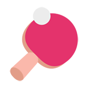 Émoji 🏓 Ping-pong sur Microsoft Windows 11 November 2021 Update.