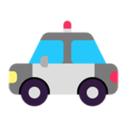 Emoji 🚓 Macchina Della Polizia su Microsoft Windows 11 November 2021 Update.