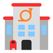 Emoji 🏤 Ufficio Postale su Microsoft Windows 11 November 2021 Update.
