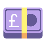 Emoji 💷 Banconota Sterlina su Microsoft Windows 11 November 2021 Update.